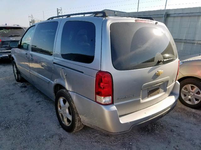 1GNDV33L06D187856 - 2006 CHEVROLET UPLANDER L 银色 照片 3