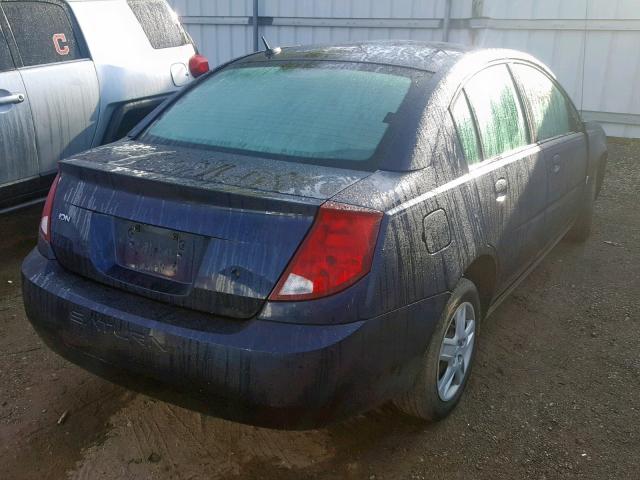 1G8AJ55F47Z196780 - 2007 SATURN ION LEVEL BLUE photo 4