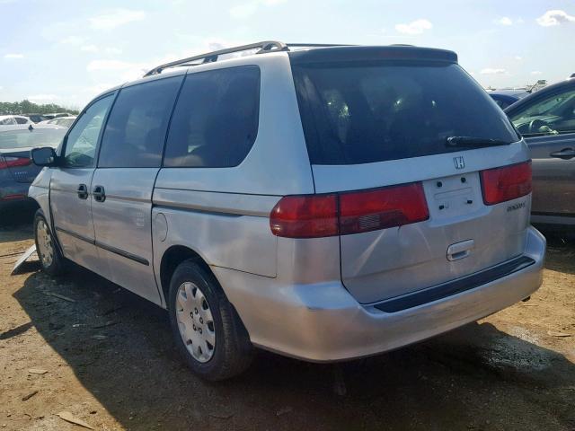 2HKRL18581H564326 - 2001 HONDA ODYSSEY LX SILVER photo 3