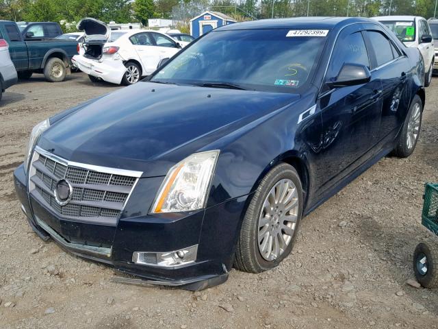 1G6DM5EY6B0101728 - 2011 CADILLAC CTS PERFOR BLACK photo 2