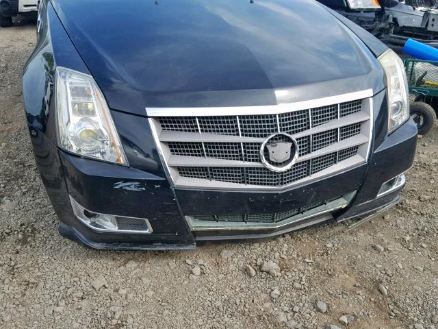 1G6DM5EY6B0101728 - 2011 CADILLAC CTS PERFOR BLACK photo 9