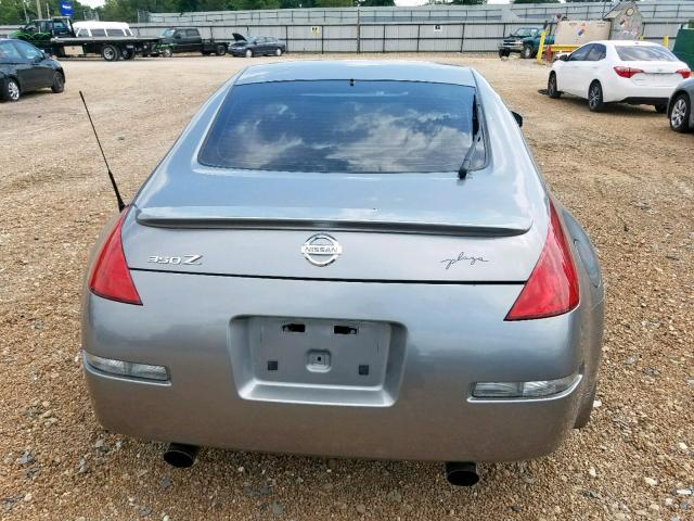 JN1AZ34E83T013313 - 2003 NISSAN 350Z COUPE GRAY photo 6