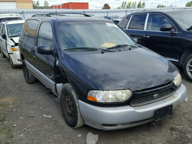 4N2XN11T9XD820060 - 1999 NISSAN QUEST SE BLACK photo 1