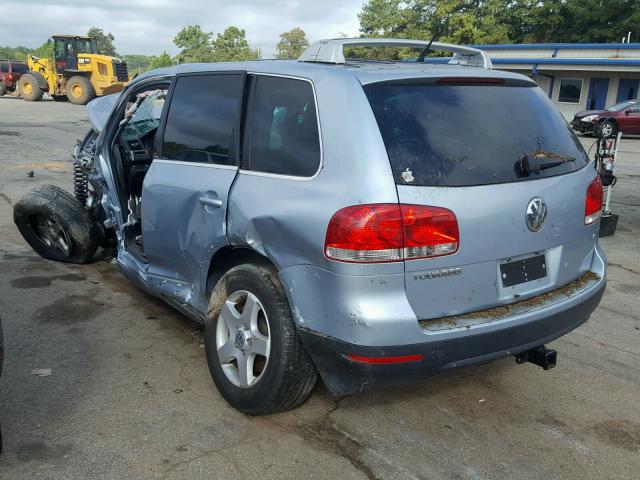 WVGZG77L56D038154 - 2006 VOLKSWAGEN TOUAREG 3. BLUE photo 3