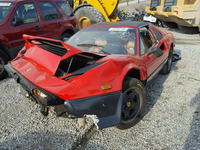 ZFFUA13A0E0050267 - 1984 FERRARI 308 GTS QU RED photo 2