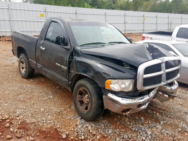 1D7HA16K05J635760 - 2005 DODGE RAM 1500 S BLACK photo 1