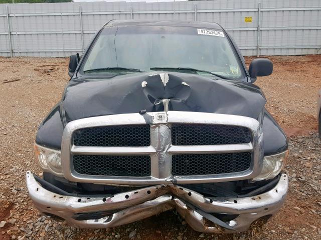 1D7HA16K05J635760 - 2005 DODGE RAM 1500 S BLACK photo 7