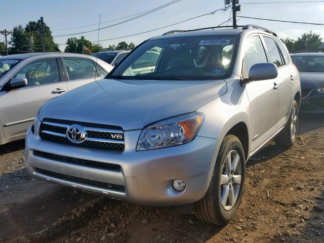 JTMBK31V886039815 - 2008 TOYOTA RAV4 LIMIT SILVER photo 2