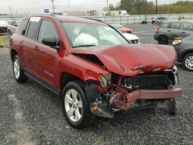 1C4NJDBB9GD556397 - 2016 JEEP COMPASS SP RED photo 1