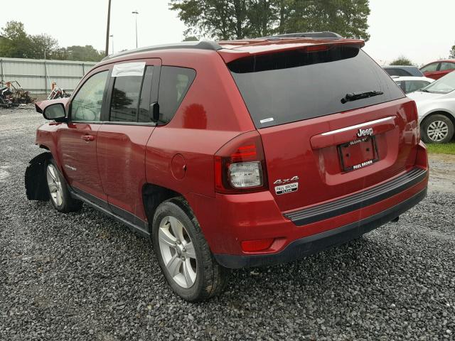 1C4NJDBB9GD556397 - 2016 JEEP COMPASS SP RED photo 3
