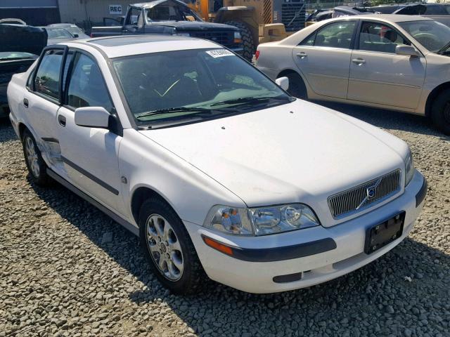 YV1VS29591F650982 - 2001 VOLVO S40 1.9T WHITE photo 1