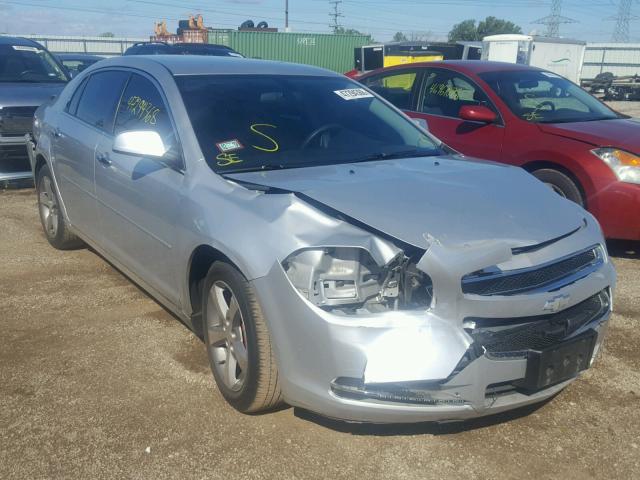 1G1ZC5EU8CF359887 - 2012 CHEVROLET MALIBU 1LT SILVER photo 1
