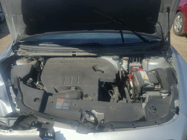 1G1ZC5EU8CF359887 - 2012 CHEVROLET MALIBU 1LT SILVER photo 7