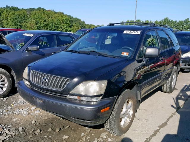 JT6HF10U0Y0140000 - 2000 LEXUS RX 300 BLACK photo 2