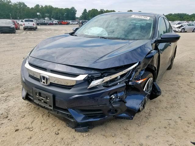 19XFC1F78HE007440 - 2017 HONDA CIVIC EXL 蓝色 照片 2