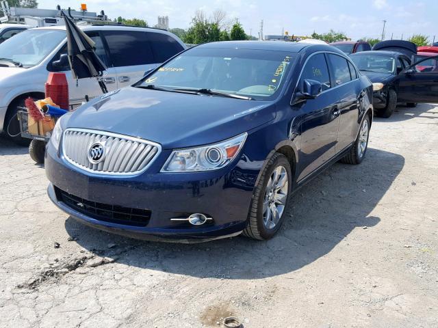 1G4GC5GG0AF273827 - 2010 BUICK LACROSSE C BLUE photo 2