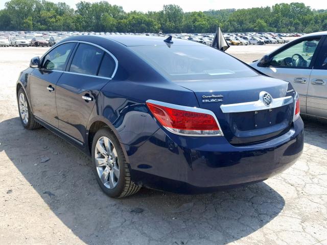 1G4GC5GG0AF273827 - 2010 BUICK LACROSSE C BLUE photo 3