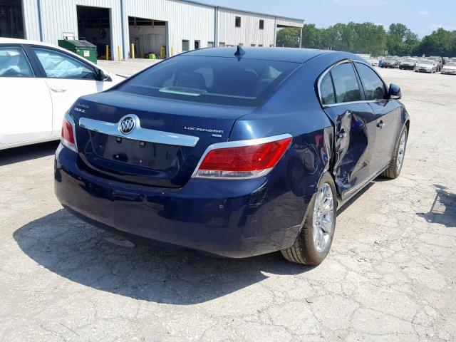 1G4GC5GG0AF273827 - 2010 BUICK LACROSSE C BLUE photo 4