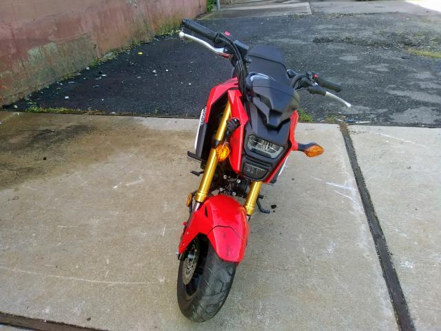 MLHJC7556K5100163 - 2019 HONDA GROM A RED photo 9