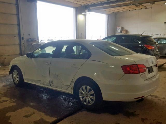 3VW2K7AJ0BM066404 - 2011 VOLKSWAGEN JETTA BASE  照片 3