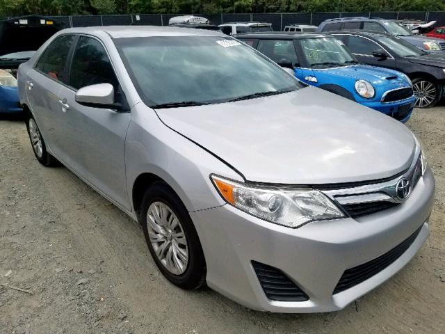 4T1BF1FK3CU029927 - 2012 TOYOTA CAMRY BASE SILVER photo 1