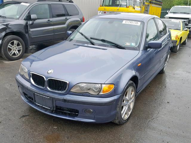 WBAEW53402PG16906 - 2002 BMW 330 XI BLUE photo 2