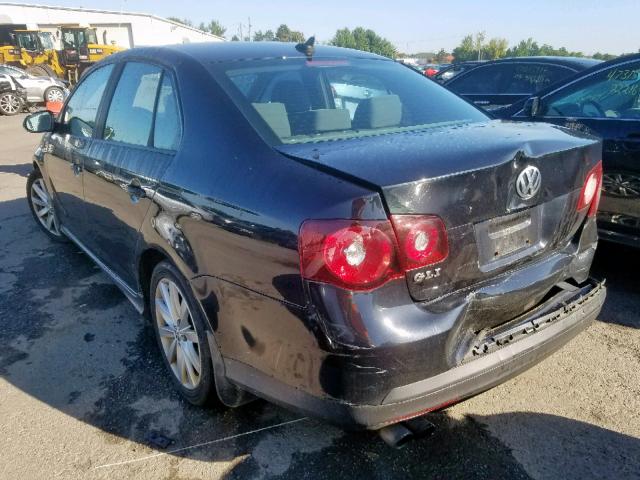3VWDJ71K88M023541 - 2008 VOLKSWAGEN GLI შავი ფოტო 3