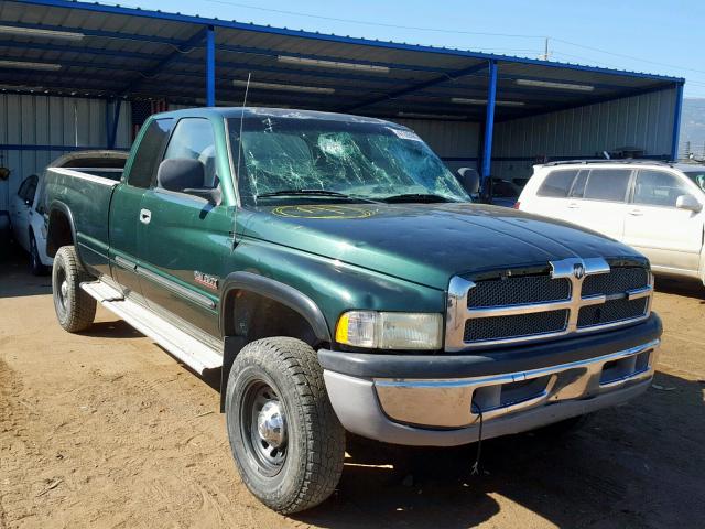 3B7KF23781G817161 - 2001 DODGE RAM 2500 GREEN photo 1