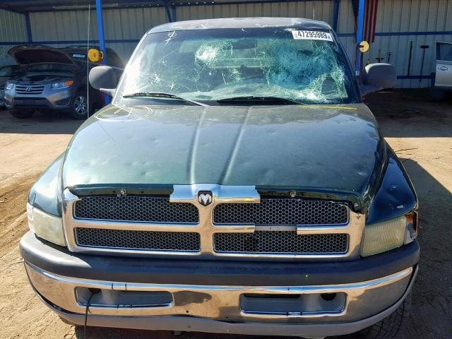 3B7KF23781G817161 - 2001 DODGE RAM 2500 GREEN photo 9