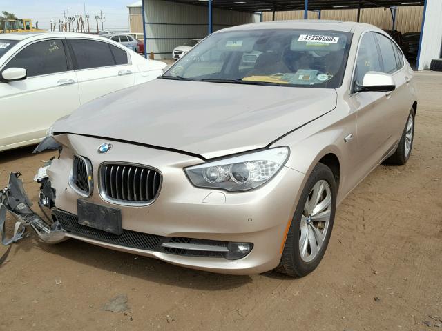 WBASP2C59DC339705 - 2013 BMW 535 XIGT GOLD photo 2