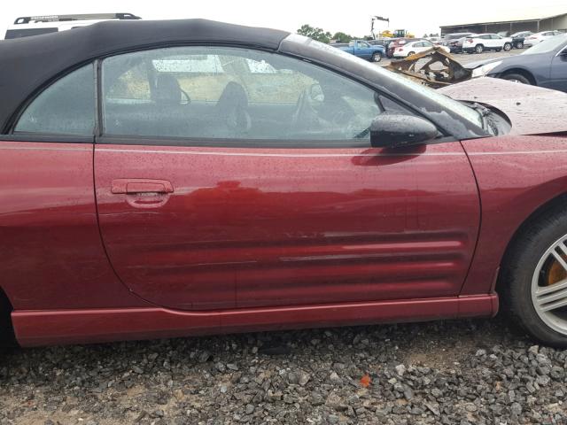 4A3AE55H53E096729 - 2003 MITSUBISHI ECLIPSE SP MAROON photo 9