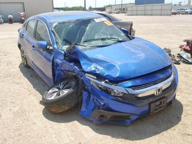 2HGFC1F32HH636856 - 2017 HONDA CIVIC EX BLUE photo 1