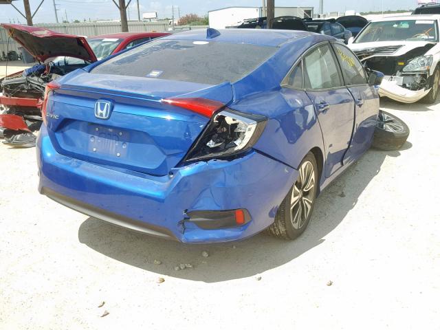 2HGFC1F32HH636856 - 2017 HONDA CIVIC EX BLUE photo 4