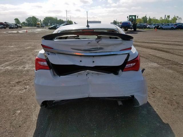 1C3BC4FB3BN526620 - 2011 CHRYSLER 200 LX WHITE photo 9