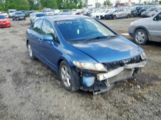 2HGFA1F67AH027574 - 2010 HONDA CIVIC LX-S Mavi foto 1
