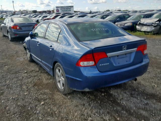 2HGFA1F67AH027574 - 2010 HONDA CIVIC LX-S Mavi foto 3