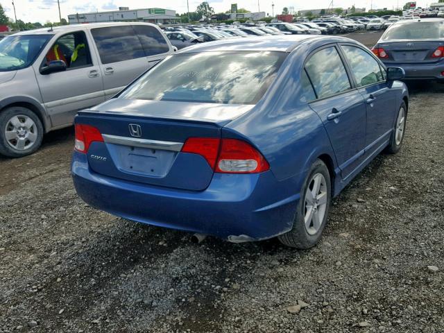2HGFA1F67AH027574 - 2010 HONDA CIVIC LX-S Mavi foto 4