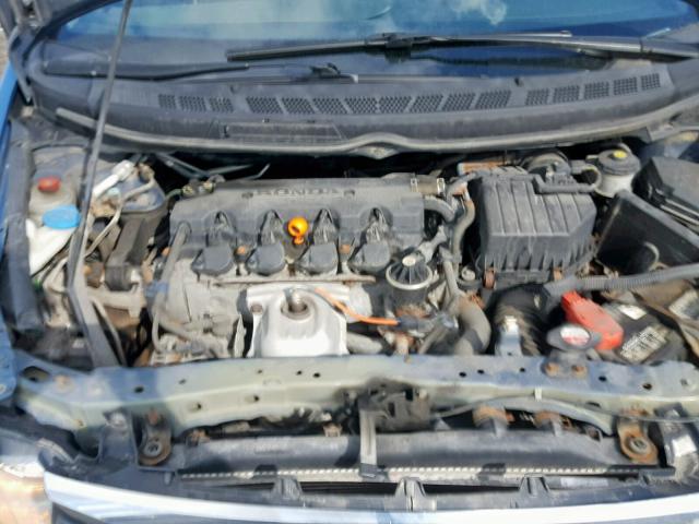 2HGFA1F67AH027574 - 2010 HONDA CIVIC LX-S Mavi foto 7
