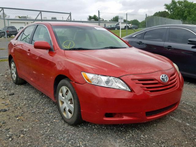 4T1BE46K07U170674 - 2007 TOYOTA CAMRY NEW RED photo 1