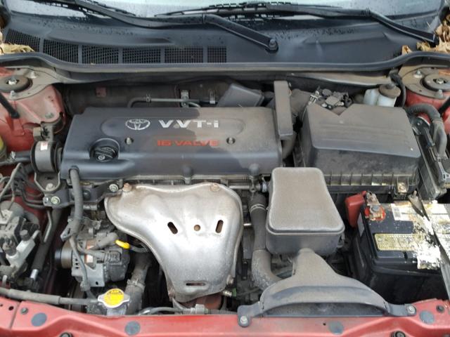 4T1BE46K07U170674 - 2007 TOYOTA CAMRY NEW RED photo 7