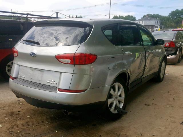 4S4WX82C064423038 - 2006 SUBARU B9 TRIBECA GRAY photo 4