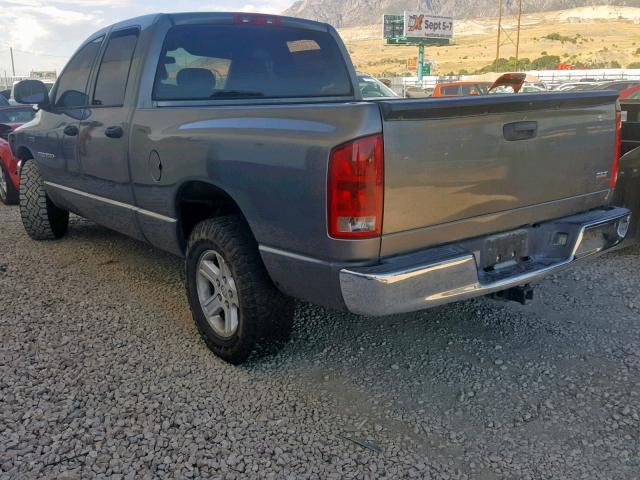 1D7HA18296S564079 - 2006 DODGE RAM 1500 S GRAY photo 3