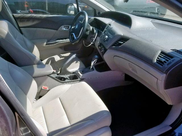 2HGFB2F9XCH598671 - 2012 HONDA CIVIC EXL Boz foto 5