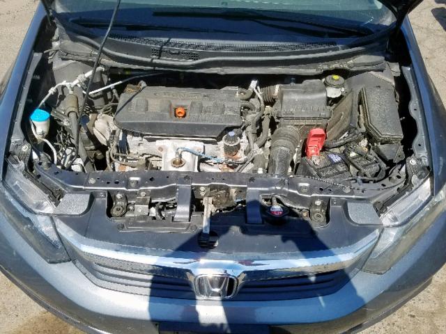 2HGFB2F9XCH598671 - 2012 HONDA CIVIC EXL Boz foto 7