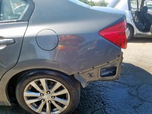 2HGFB2F9XCH598671 - 2012 HONDA CIVIC EXL Boz foto 9