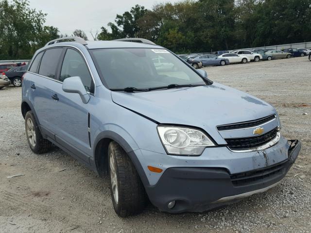 3GNAL2EK1ES522550 - 2014 CHEVROLET CAPTIVA LS BLUE photo 1