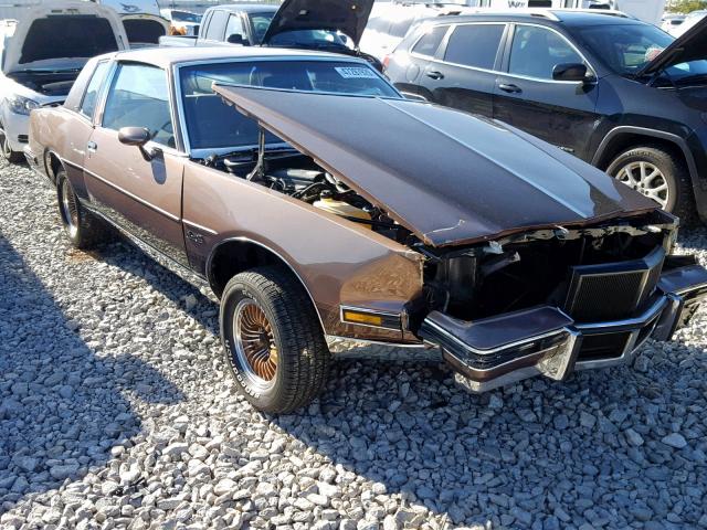2G2AP37H6E2311634 - 1984 PONTIAC GRAND PRIX TAN photo 1