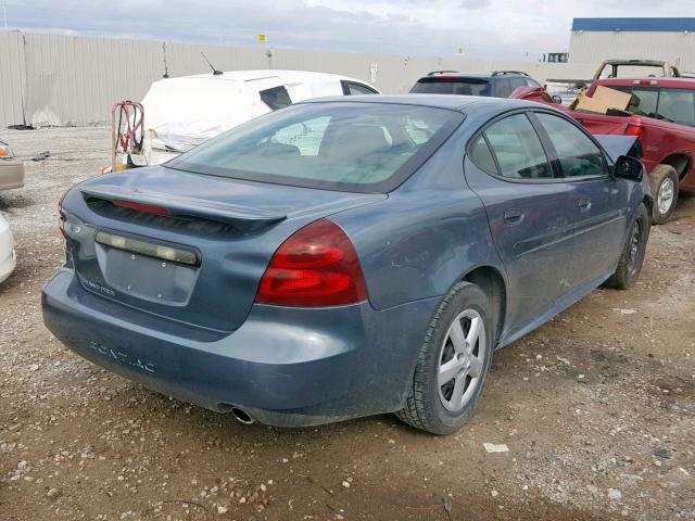 2G2WP552561281517 - 2006 PONTIAC GRAND PRIX BLUE photo 4
