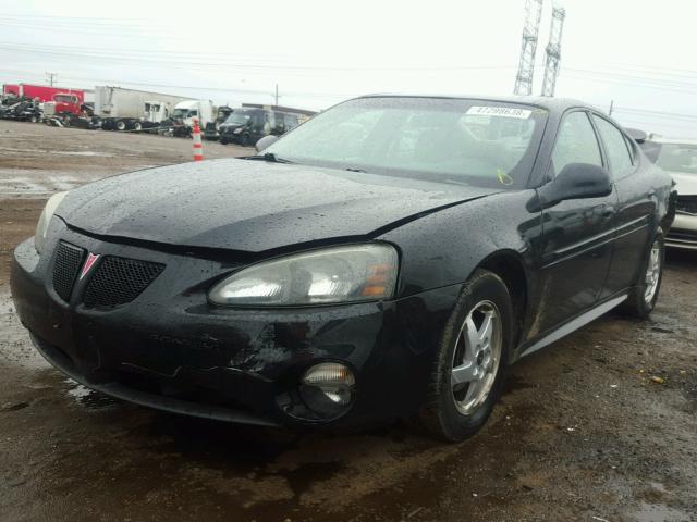 2G2WP522441354622 - 2004 PONTIAC GRAND PRIX BLACK photo 2