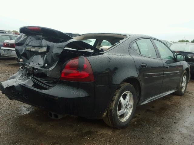 2G2WP522441354622 - 2004 PONTIAC GRAND PRIX BLACK photo 4